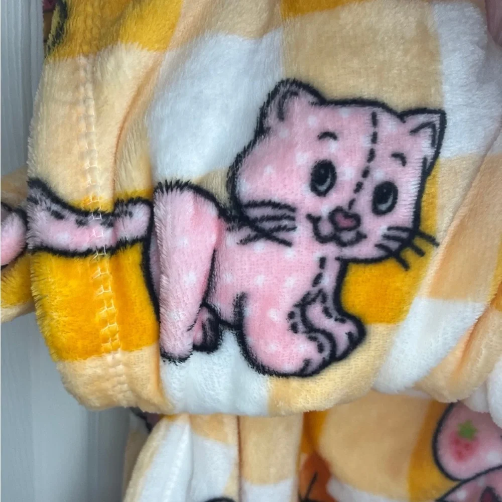 Strawberry Shortcake Plush Throw Blanket-NWT